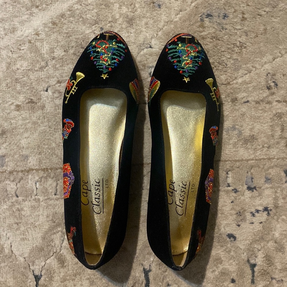 Vintage Christmas Flats
